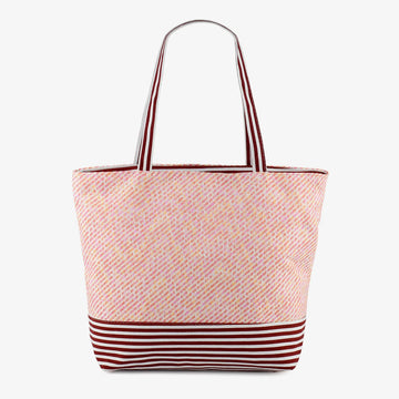 Pink Weave Everyday Tote