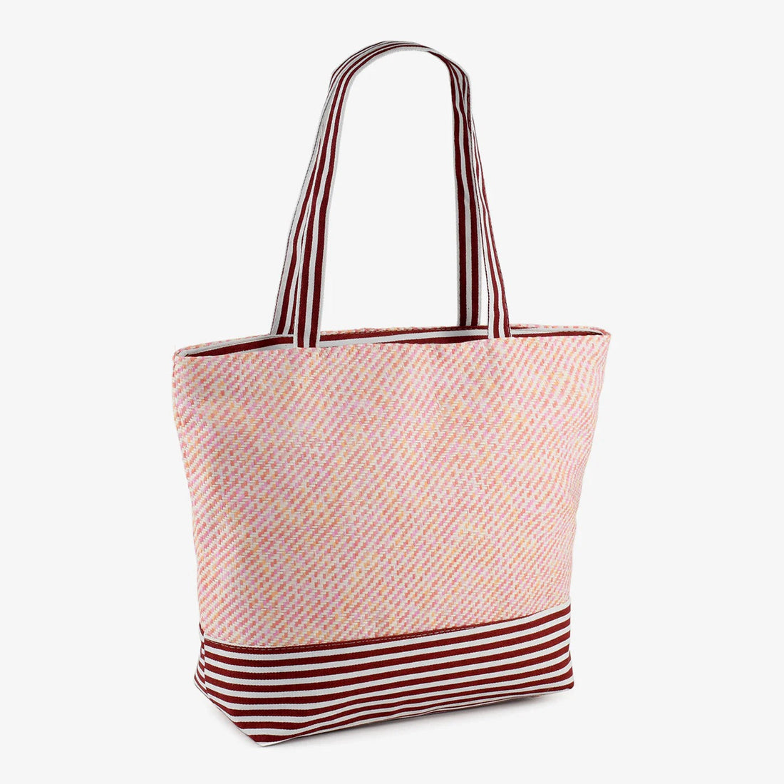 Pink Weave Everyday Tote